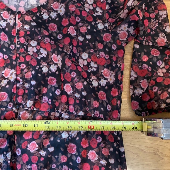 H&M Sheer Floral Maxi Dress - Picture 10 of 13